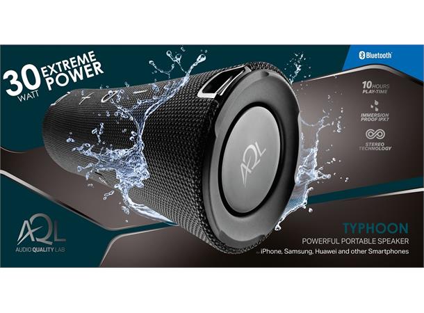AQL Typhoon 30 watt BT høyttaler