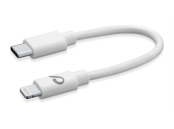 Usb Cable 15Cm Usb-C To Apple White For lading av light / ype c enheter