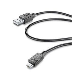 CL Datakabel USB Micro USB, 60 CM USB synkroniserins- og ladekabel 