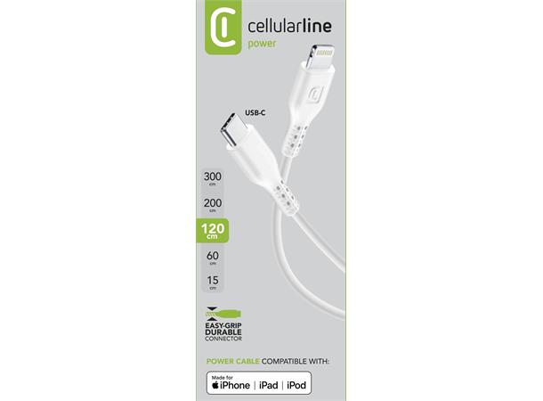 USB Data Cable USB-C to Lightning Ladekabel USB-C til Lightning, 1.2m