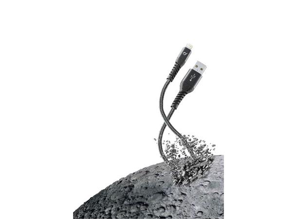 Tetra Force Cable 120cm - Lightning Ekstra sterk kabel for lightning, 1.2 M