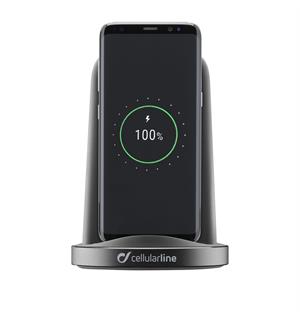 Wireless Fast Charger Stand - 10W output Trådløs lader til mobiltelefon 