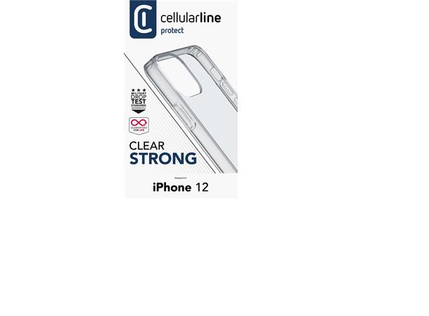 Hard Case Clear Duo Iphone 12 Mini Transpaprent silkon deksel