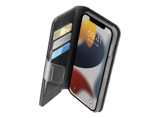 Book Agenda Case Iphone 12 Mini, Black