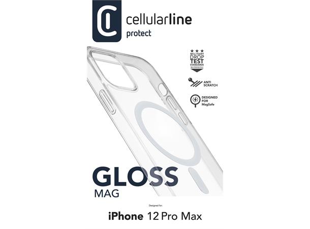 Gloss Mag - iPhone 12 Pro Max Magnetisk deksel for MagSafe-lading