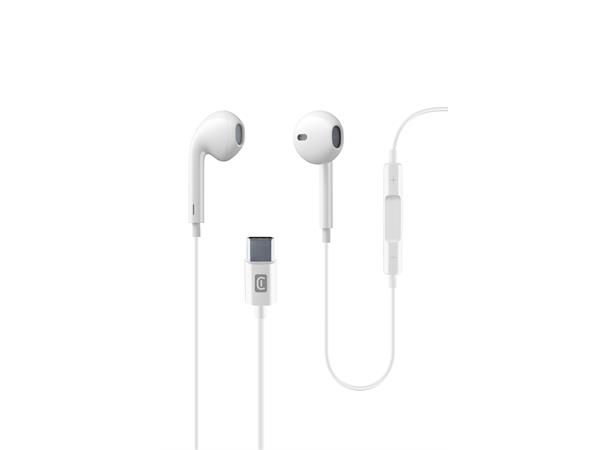 Orbit - Type-C Earphones Capsule White Stereo capsule headset with microphone a