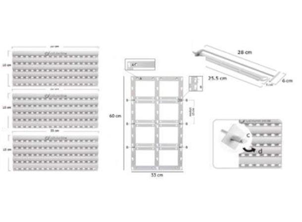 Markedsmateriell -CL 3 x Vegg display Supernova 60*99