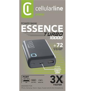 Battery Charger Emer. 10000 Grey Portable Charger 10000mAh Power Delivery 