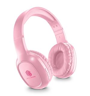 Musicsound Wireless Headphones, Pink Hodetelefoner med blåtann 
