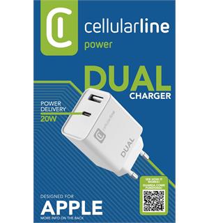 Dual Charger Apple 20W 220V-lader for Apple 