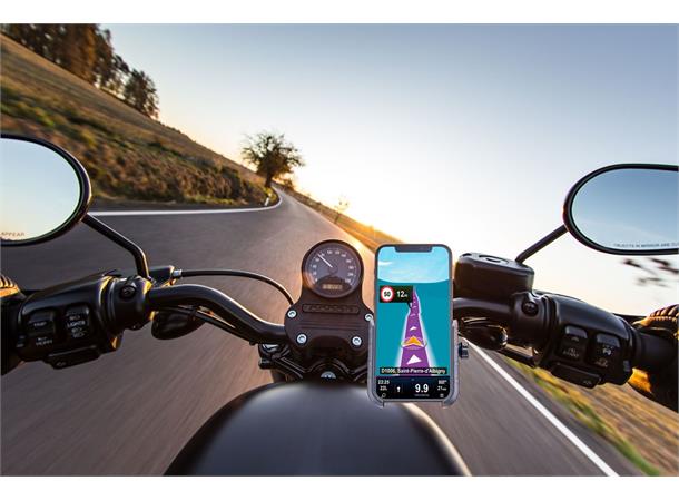 Rider Steel - universal Telefonholder for sykkel/MC