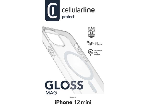 Gloss Mag - iPhone 12 Mini Magnetisk deksel for MagSafe-lading