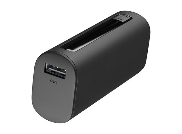 Battery Charger 5000 Black Extra compact portable charger