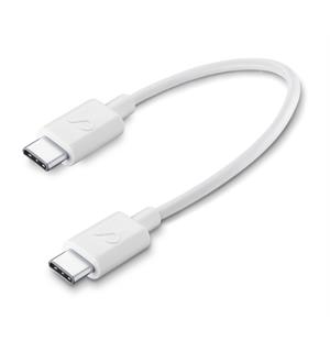CL Datakabel USB Type C (-C), 15 CM USB synk og ladekabel 