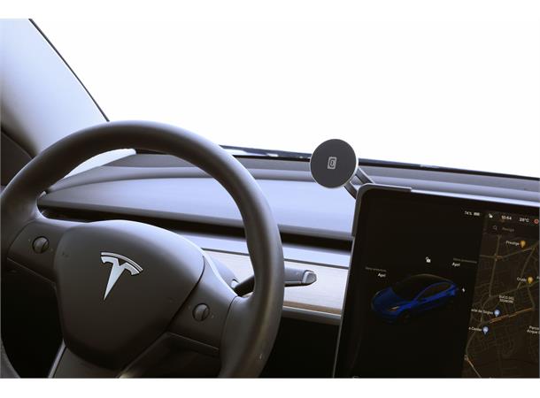 Magsafe In-Car Holder For Tesla Black Univ. in-car holder for Tesla