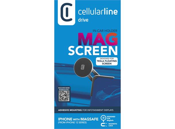 Magsafe In-Car Holder For Tesla Black Univ. in-car holder for Tesla