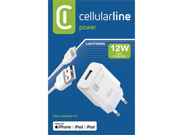 USB Charger Kit 12W Apple 220 V ladekit for iPhone - 12w
