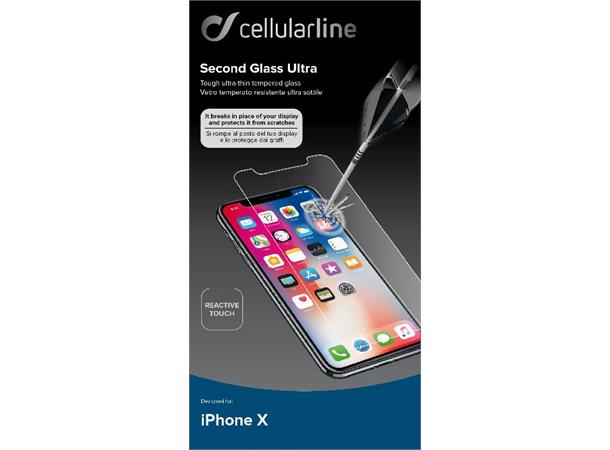 CL Ekstra glass, iPhone 11 pro/ Xs / X "second glass", skjermbeskytter