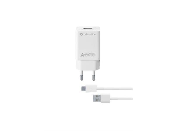 Adaptive Fast Charger Kit 15W 220 V ladekit for Samsung, Type C