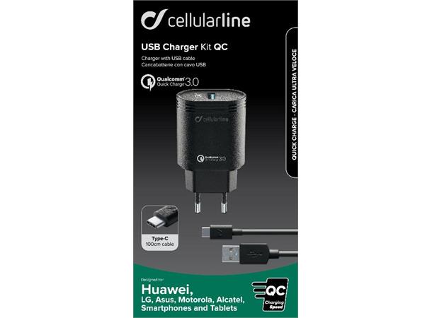USB Charger kit QC 220 V ladekit for Huawei, Type C
