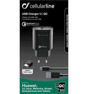 USB Charger kit QC 220 V ladekit for Huawei, Type C 